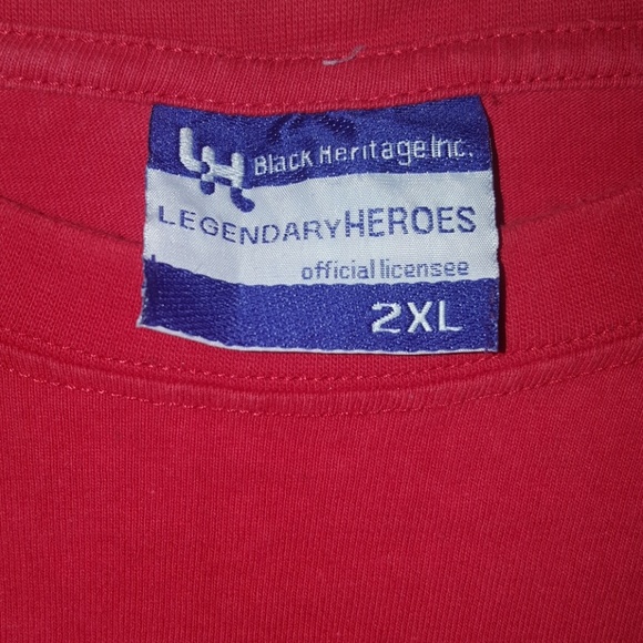 Red Long Sleeve T-Shirt - Picture 2 of 3